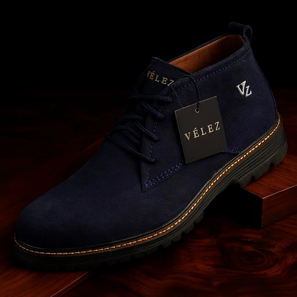 Botin VLZ Clásico De Cuero Genuino