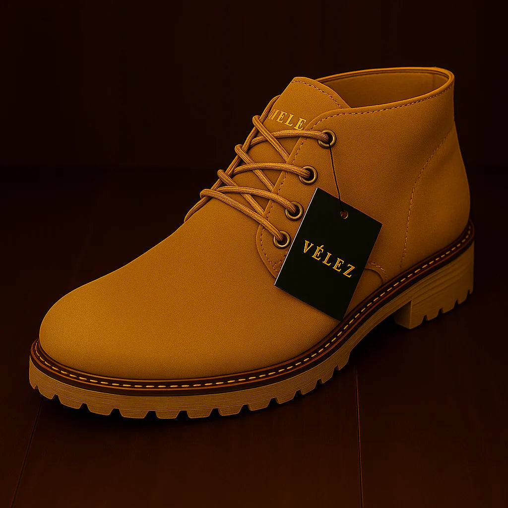 Botin VLZ Clásico De Cuero Genuino