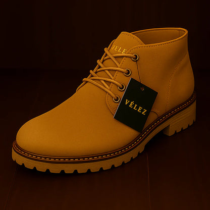 Botin VLZ Clásico De Cuero Genuino