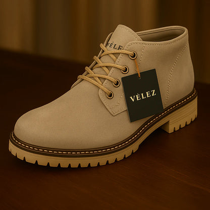 Botin VLZ Clásico De Cuero Genuino